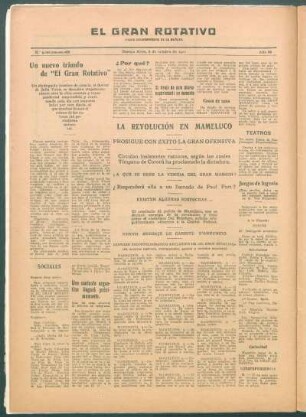 El gran rotativo : Diario independiente de la mañana. - Nº9000000000088