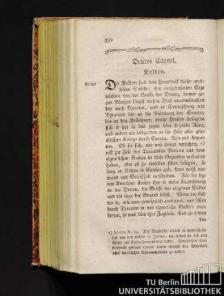 Drittes Capitel. Kelten