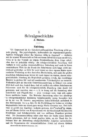 Schulgeschichte