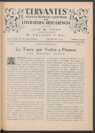 La tierra que vuelve a florecer