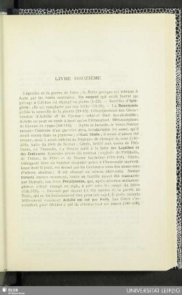 Livre douzième