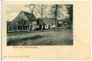 Oberbärenburg. Wohnhaus