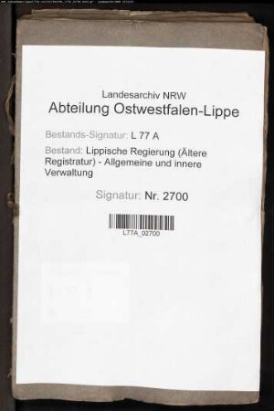 Aufbringung der Kriegskosten (Kriegssteuer) für das Jahr 1809