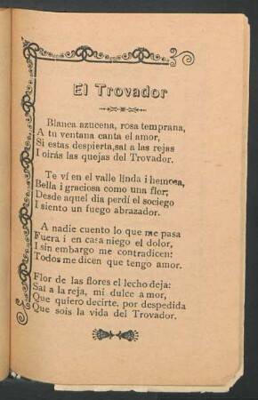 El trovador