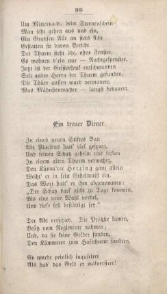 Ein treuer Diener