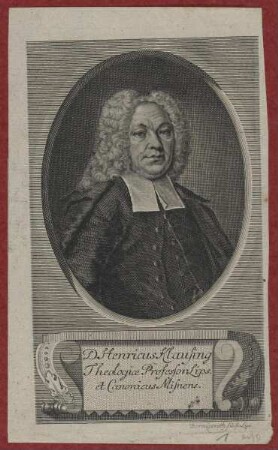 Bildnis des Henricus Klausing