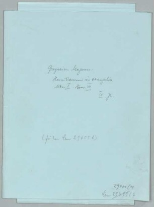 Homiliarium in evangelia libri II, Liber I, Hom. VII - BSB Clm 29400(11