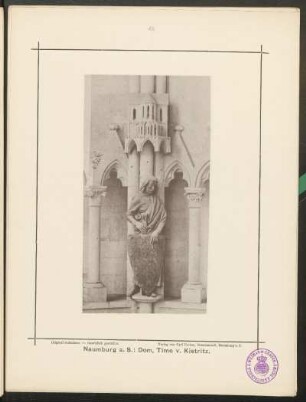 Naumburg a. S.: Dom, Timo v. Kistritz.