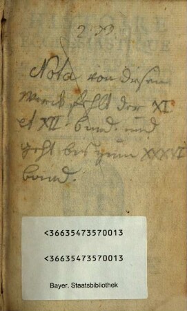 Histoire Ecclesiastique, 1. Contenant les deux premiers siecles