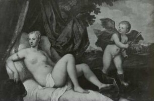 Ruhende Venus mit Amor