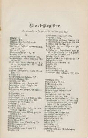 Wort-Register.