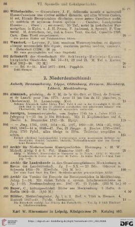 2. Niederdeutschland (Nr.884-969)