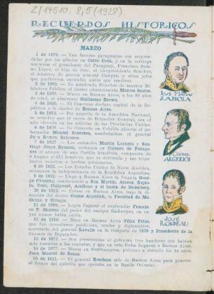 Recuerdos históricos