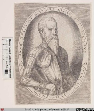 Bildnis Erik XIV., König von Schweden (reg. 1560-68)