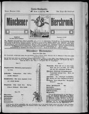 Münchener Bier-Chronik. 1910