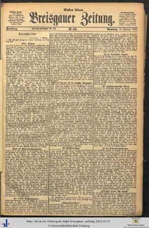 10.02.1901 (Erstes Blatt)