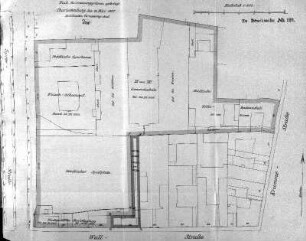 Lageplan No. 5. (111-132), 20. März 1907