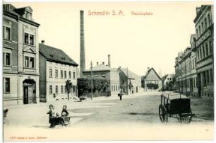 Schmölln. Paulusplatz