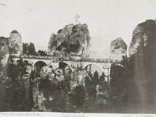 Basteibrücke (Blick von der Ferdinandsaussicht)