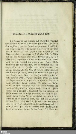 Ermordung des Bereiters Fickler 1740.