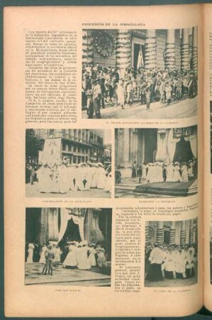 Procesión de la inmaculada
