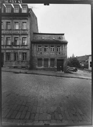 Altenburg, Kesselgasse. Wohnhaus. Straßenfront
