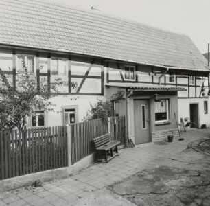 Markranstädt-Meyhen, Dreiseithof, um 1900