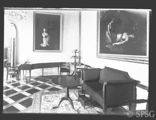 Potsdam, Stadtschloss, Wohnung der Königin Luise, Blaues Zimmer , R.: 32.