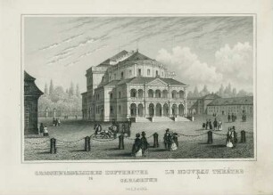 Großherzogliches Hoftheater in Carlsruhe - Le nouveau Théatre à Carlsruhe