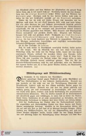 30: Militärgrenze und Militärverwaltung