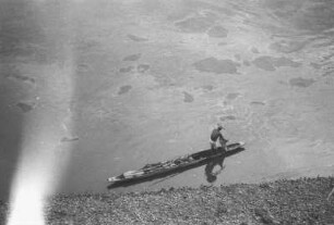 Mann auf einem Boot (Lateinamerika-Aufenthalte 1934/1942 - 2. Kolumbien 1934-1937)