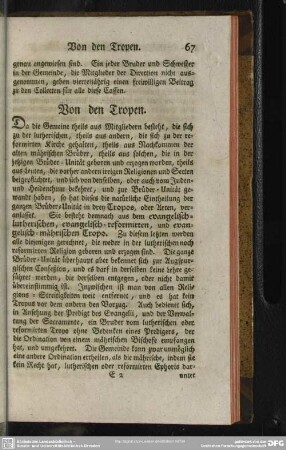 Von den Tropen