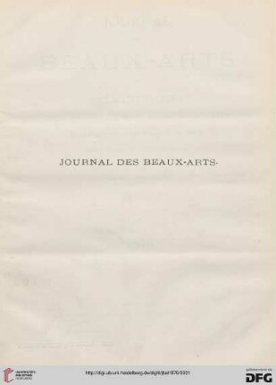 18: Journal des beaux-arts et de la littérature