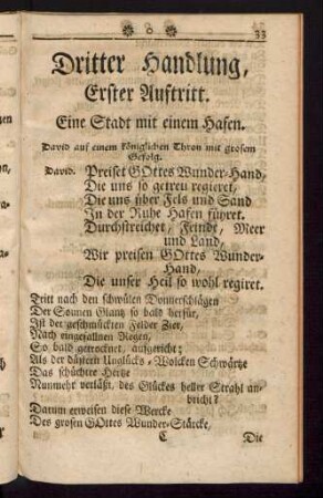 Dritter Handlung, Erster Auftritt