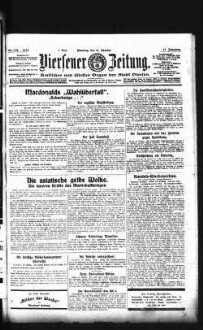 Viersener Zeitung : aelteste Zeitung des Dreistädtegebietes, verbunden mit der "Wacht" in Dülken und Süchteln