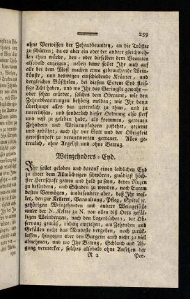 259-269, Weinzehnders-Eyd; ...