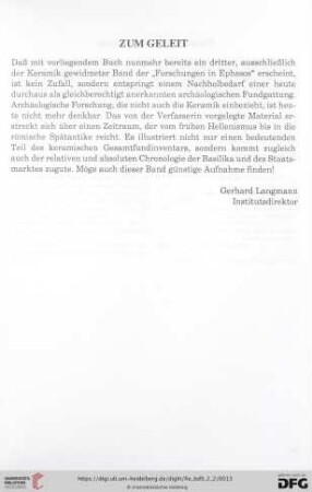 Zum Geleit