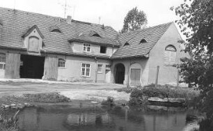 Großdubrau-Kauppa. Ehem. Gutsmühle (rechts)
