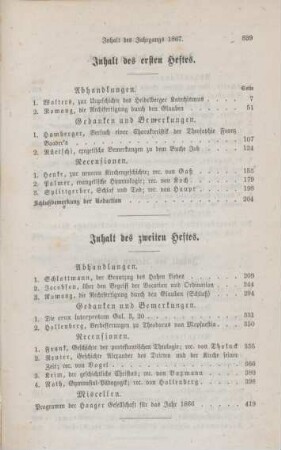 839-840 Inhaltsverzeichnis Hefte 1-4