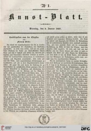 Nr. 1-10 (3. Januar - 2. Februar 1837)