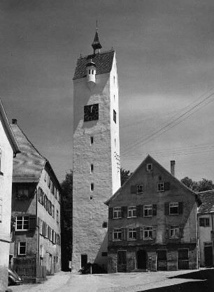 Leutkirch (Kreis Ravensburg). Gänsbühl mit Bockturm