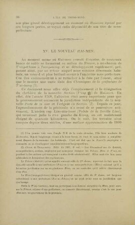 XV. Le nouveau Hai-men