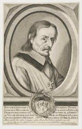 Bildnis des Ioannes Melchior Solnerus