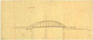 Fischer, Theodor; Köln; Rheinbrücke - Ansicht