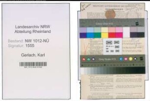 Entnazifizierung Karl Gerlach , geb. 19.04.1891 (Kaufmann)