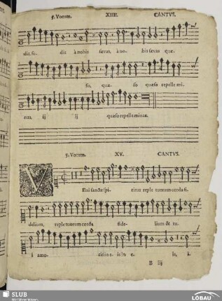 XV. Veni sancte spiritus