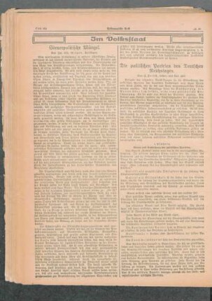 Steuerpolitische Mängel : [Im Volksstaat]