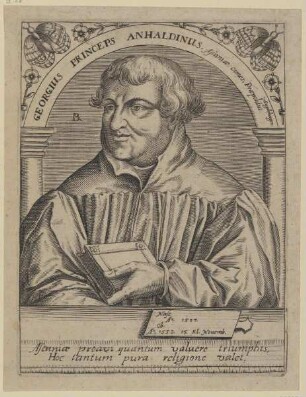 Bildnis des Georgius Princeps Anhaldinus