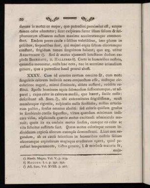 22-34, §. III. Calor febrilis.-§. IV. Caloris febrilis effectus.