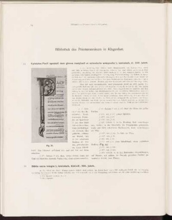 Bibliothek des Priesterseminars in Klagenfurt.
